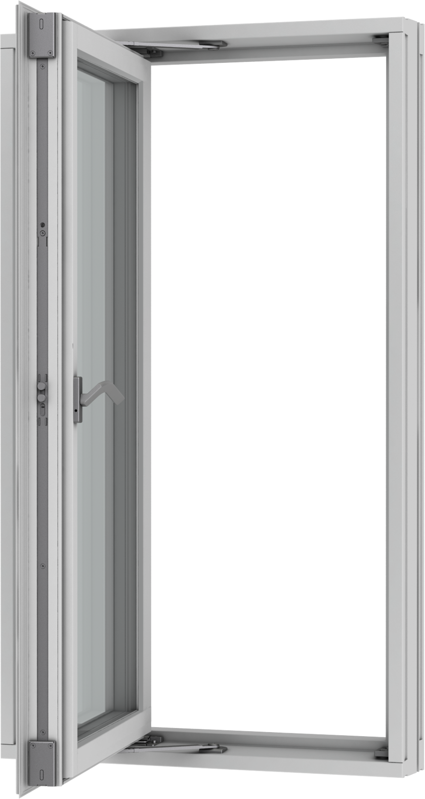 In cleaning position